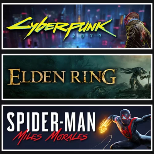  Cyberpunk +Elden Ring +Miles